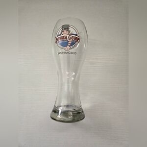Bubba Gump Shrimp Co San Francisco Glass Pilsner